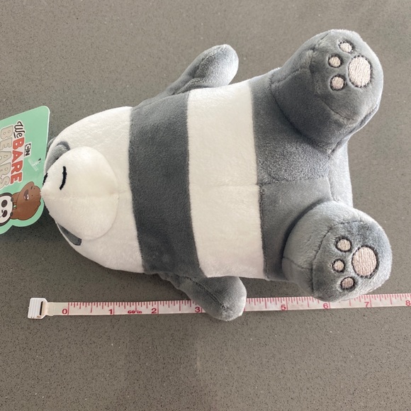 We Bare Bears Plush Panda Bear Cartoon Network Warner Bros. Toy Factory 7โ / NEW - Picture 11 of 11